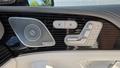 View of control buttons for electric seat adjustment