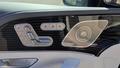 View of control buttons for electric seat adjustment