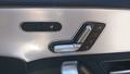 View of control buttons for electric seat adjustment