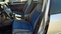View of front seats