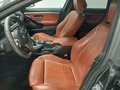 View of front seats