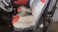 View of front seats