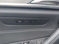 View of control buttons for electric seat adjustment