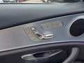 View of control buttons for electric seat adjustment