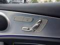 View of control buttons for electric seat adjustment