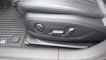 View of control buttons for electric seat adjustment