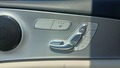 View of control buttons for electric seat adjustment