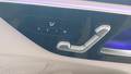 View of control buttons for electric seat adjustment
