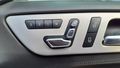View of control buttons for electric seat adjustment