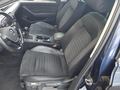 View of front seats