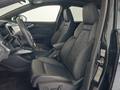 View of front seats
