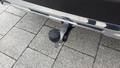 View of trailer tow-bar hitch