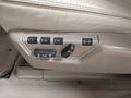 View of control buttons for electric seat adjustment