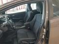 View of front seats