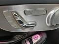 View of control buttons for electric seat adjustment