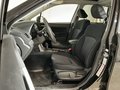 View of front seats