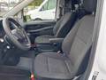 View of front seats