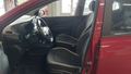 View of front seats