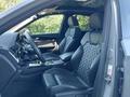 View of front seats