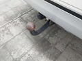 View of trailer tow-bar hitch