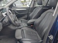 View of front seats