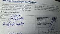 Dodatni ukrepi v servisni knjižici
