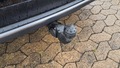 View of trailer tow-bar hitch