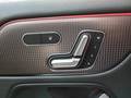 View of control buttons for electric seat adjustment