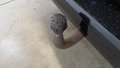 View of trailer tow-bar hitch