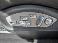 View of control buttons for electric seat adjustment