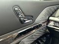 View of control buttons for electric seat adjustment