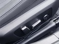 View of control buttons for electric seat adjustment