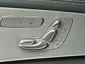 View of control buttons for electric seat adjustment
