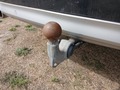 View of trailer tow-bar hitch