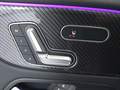 View of control buttons for electric seat adjustment