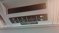 View of rear climate control switch