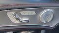 View of control buttons for electric seat adjustment