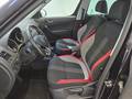 View of front seats