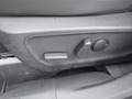 View of control buttons for electric seat adjustment