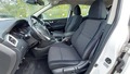 View of front seats