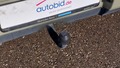 View of trailer tow-bar hitch