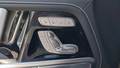 View of control buttons for electric seat adjustment