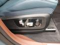 View of control buttons for electric seat adjustment