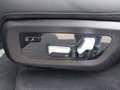View of control buttons for electric rear seat adjustment