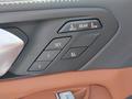 View of control buttons for electric seat adjustment