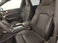 View of front seats