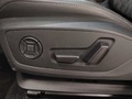 View of control buttons for electric seat adjustment
