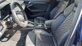 View of front seats