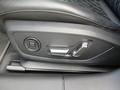 View of control buttons for electric seat adjustment