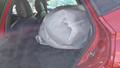 View of rear seat